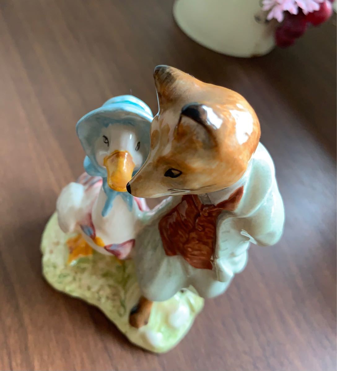 ピーターラビット ジマイマときつねの紳士 ロイヤルアルバート