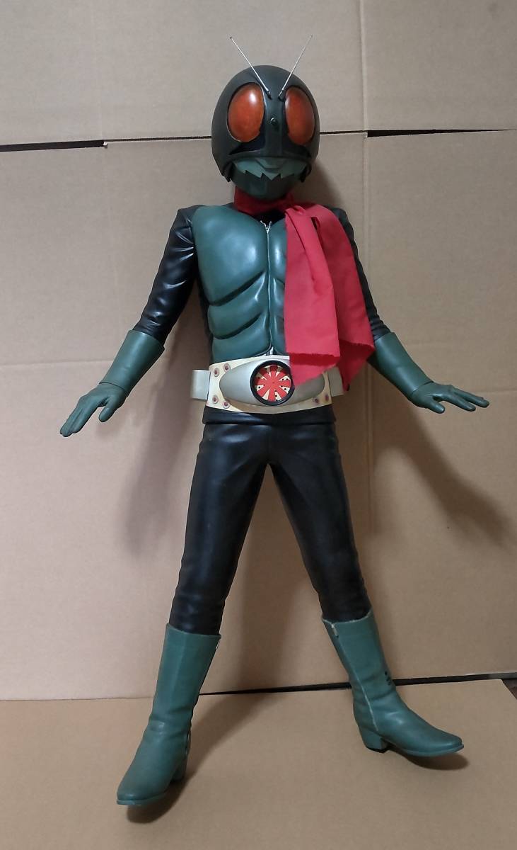 未組立新品】海洋堂 ハイパーソフビモデル1/2仮面ライダーⅡ 旧1号タイプ