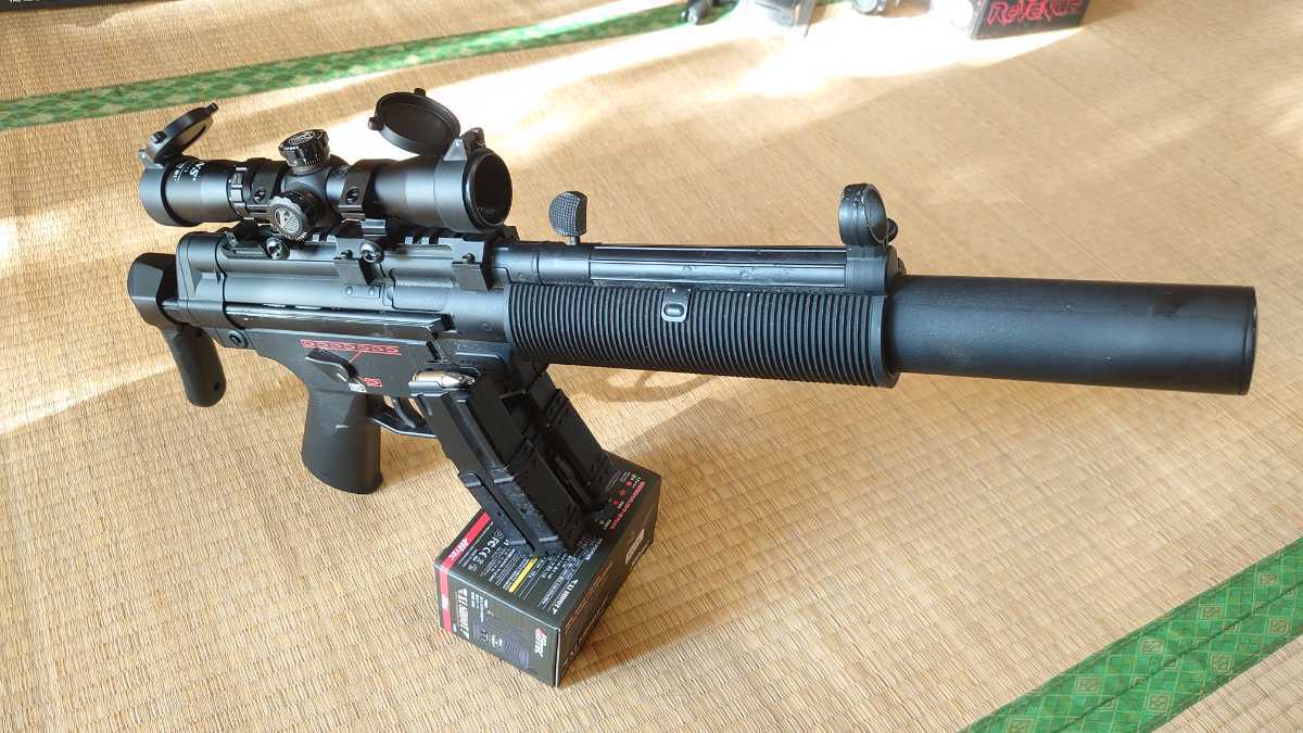 MP5 SD6 次世代電動ガン スコープ、バッテリー付き MP5 SD6 次世代電動