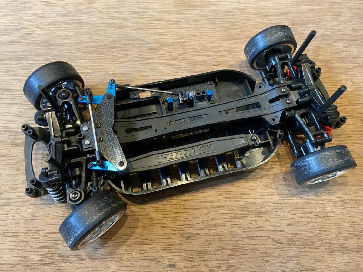 タミヤ TT-01 FAIRLADY Zボディ ドリラジ 動作OK タミヤ TT-01