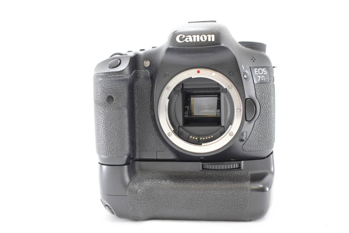 美品】Canon キヤノン EOS 7D ボディ デジタル一眼 BG-E7
