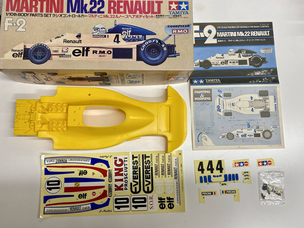 Yahoo!オークション - タミヤ F-2 マルティニ Mk.22 ルノー 1/10 スペ