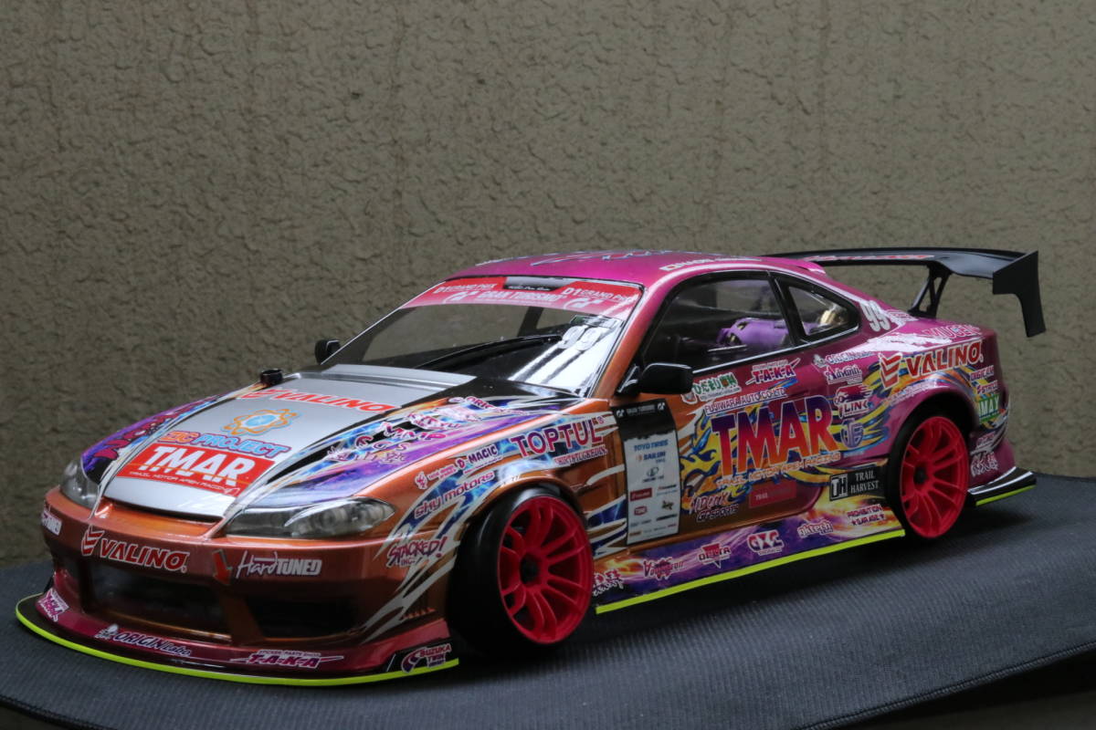 アディクション PANDEM シルビアs15 ラジコンボディ 塗装済未走行