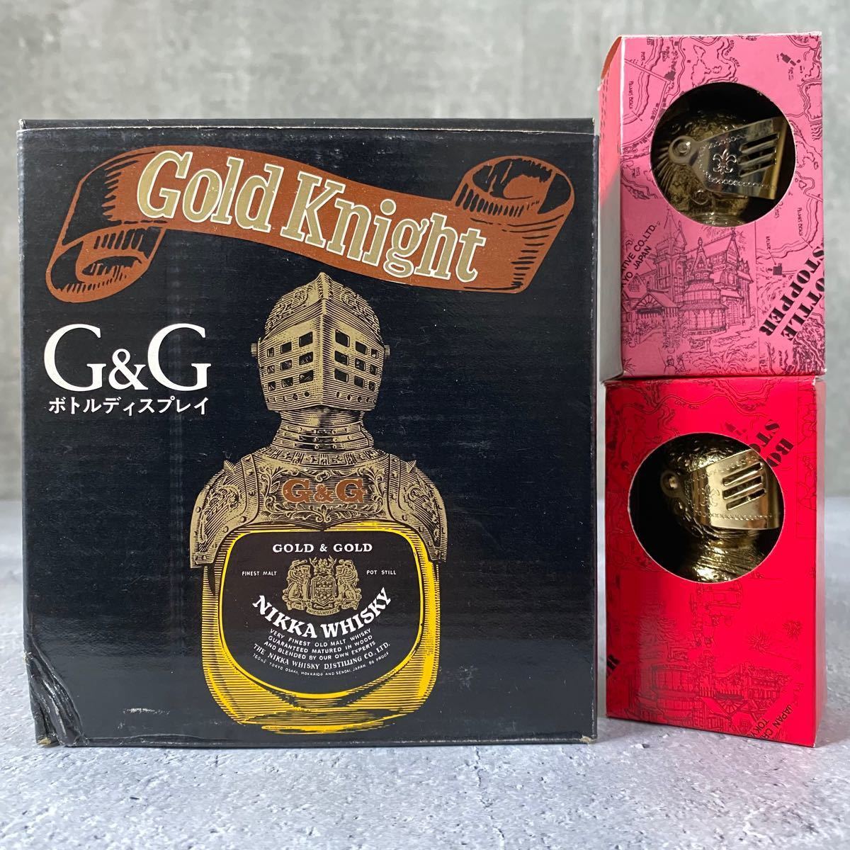 NIKKA ニッカ G&G ボトルカバー ボトルキャップ 騎士 西洋甲冑 鎧