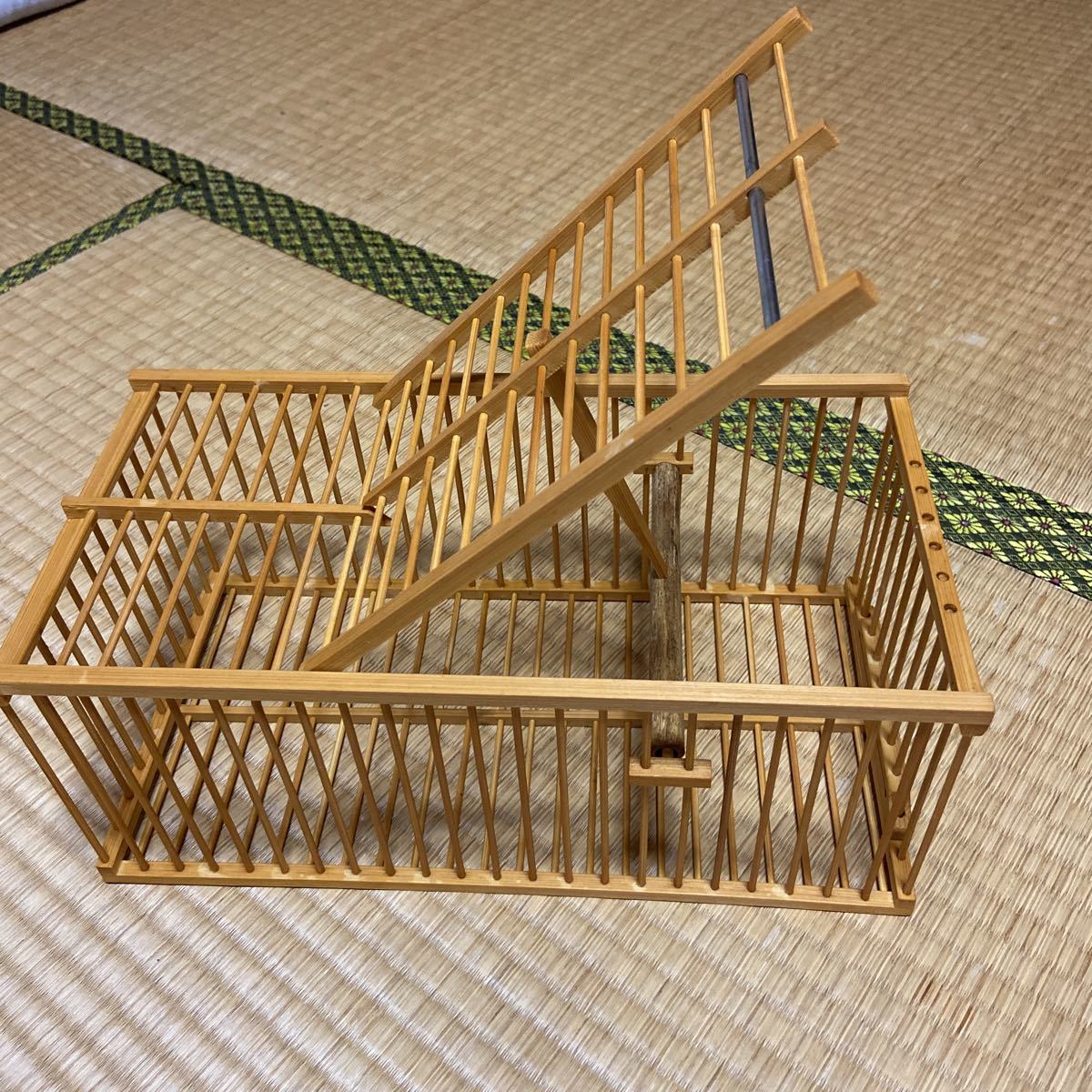 昭和 日本製 鳥かご メジロ籠 12個セット 高さ17センチ 昭和 日本製