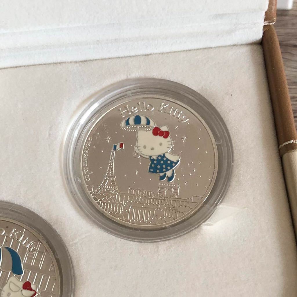 ハローキティ 誕生35周年記念貨 英国王立造幣局鋳造 5ドル パリの夢 1
