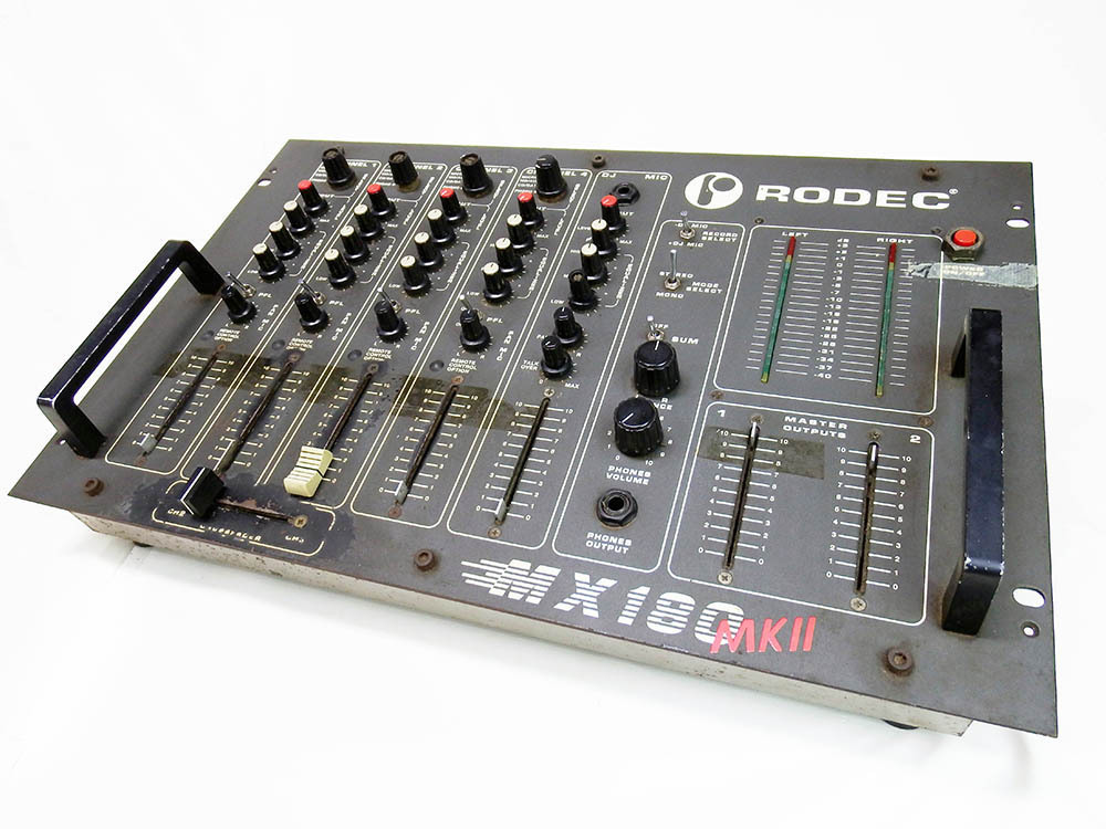 RODEC MX180 ORIGINAL DJミキサー 売ります！