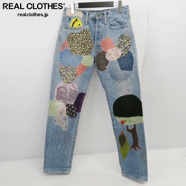 Yahoo!オークション - KAPITAL/キャピタル パッチワーク デニムパンツ