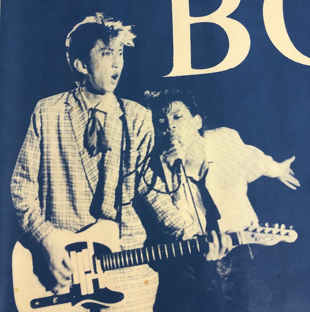 レア品 BOOWY ポスター マーキークラブ 希少品 当時物 オリジナル