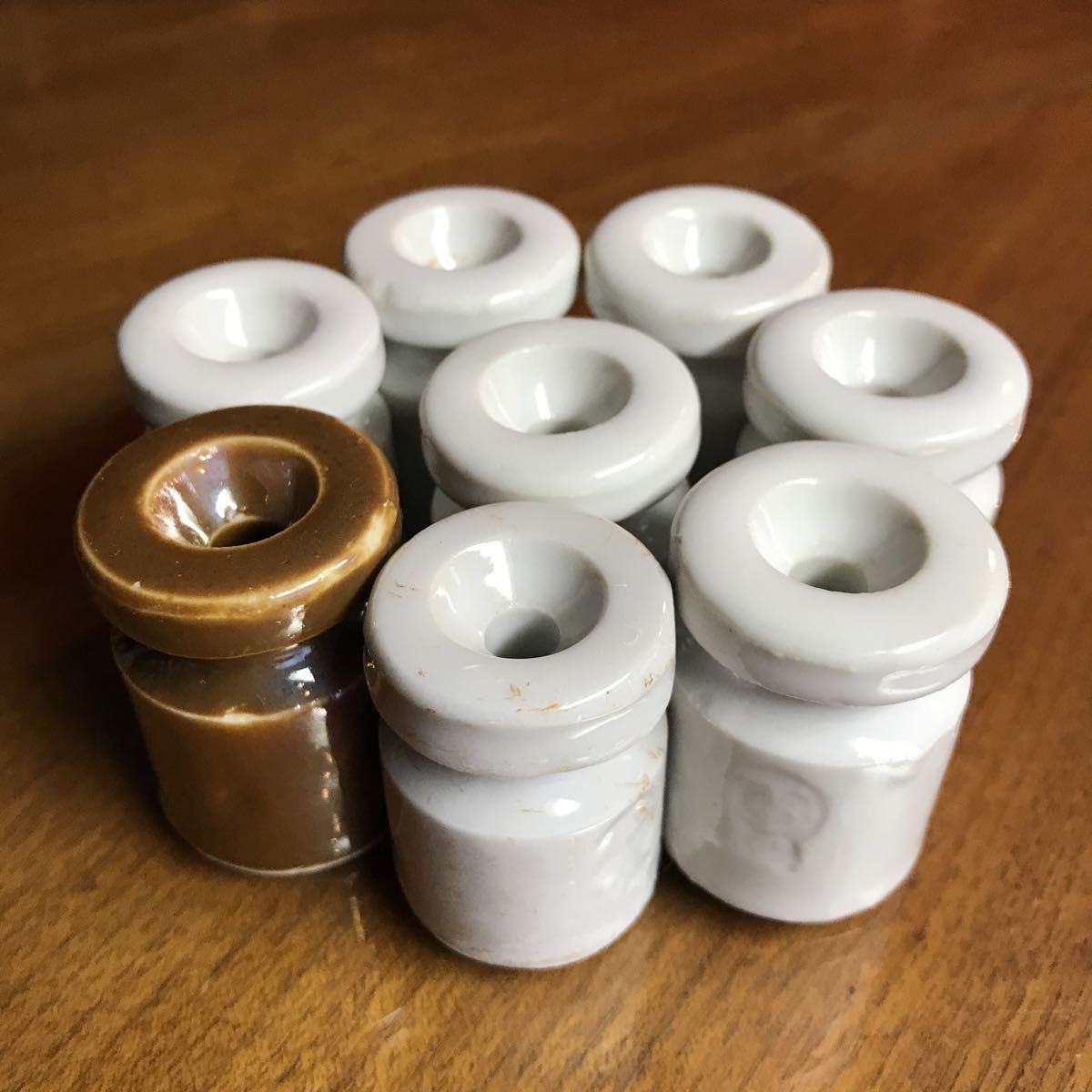 Yahoo!オークション - ガイシ 碍子 アンティーク 8個セット 昭和レトロ