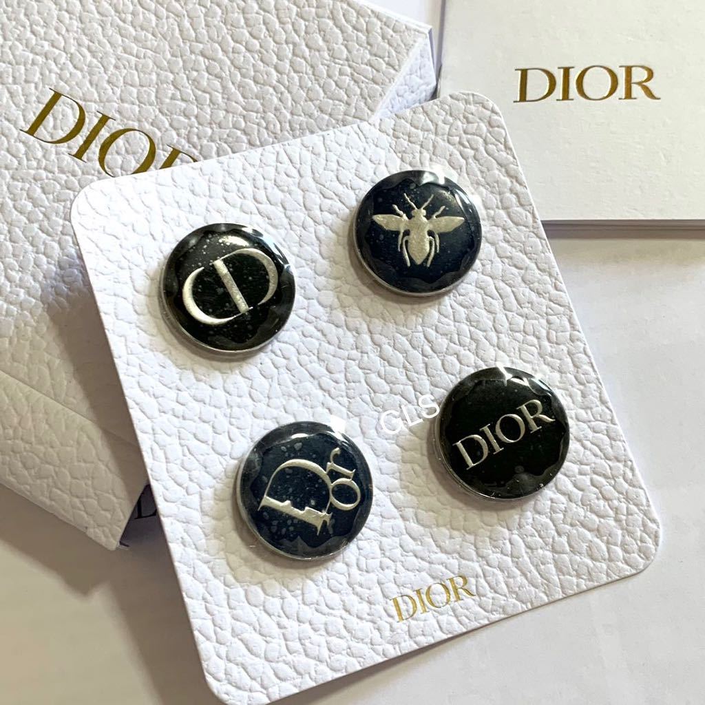 美品 Dior CDロゴ SV925 ピンズ ブローチ バッチ クリスチャン