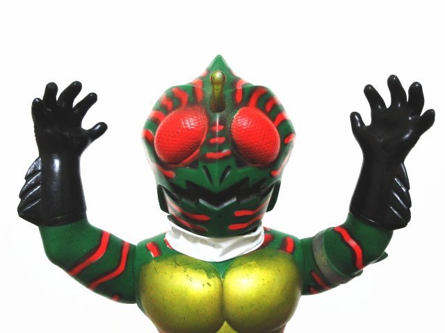 仮面ライダーアマゾンバイクソフビ旧バンダイ当時物ブルマァク昭和レトロ