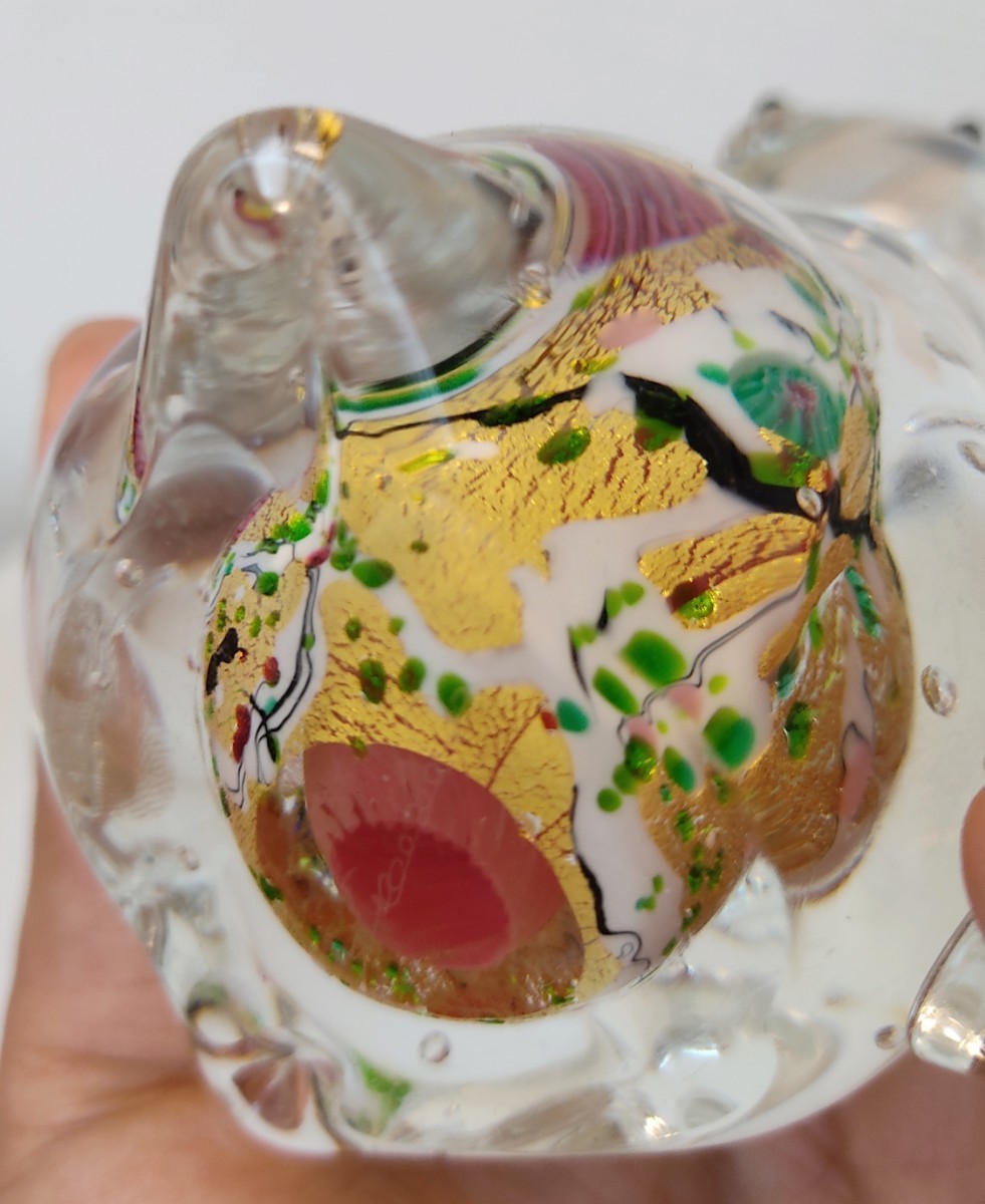 超希少品 黒木国昭 光琳 金彩象嵌 干支 卯 ガラス工芸 うさぎ｜Yahoo