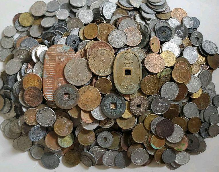 Yahoo!オークション - 古銭まとめ売り 約2.5㎏ 天保通宝・寛永通宝・2