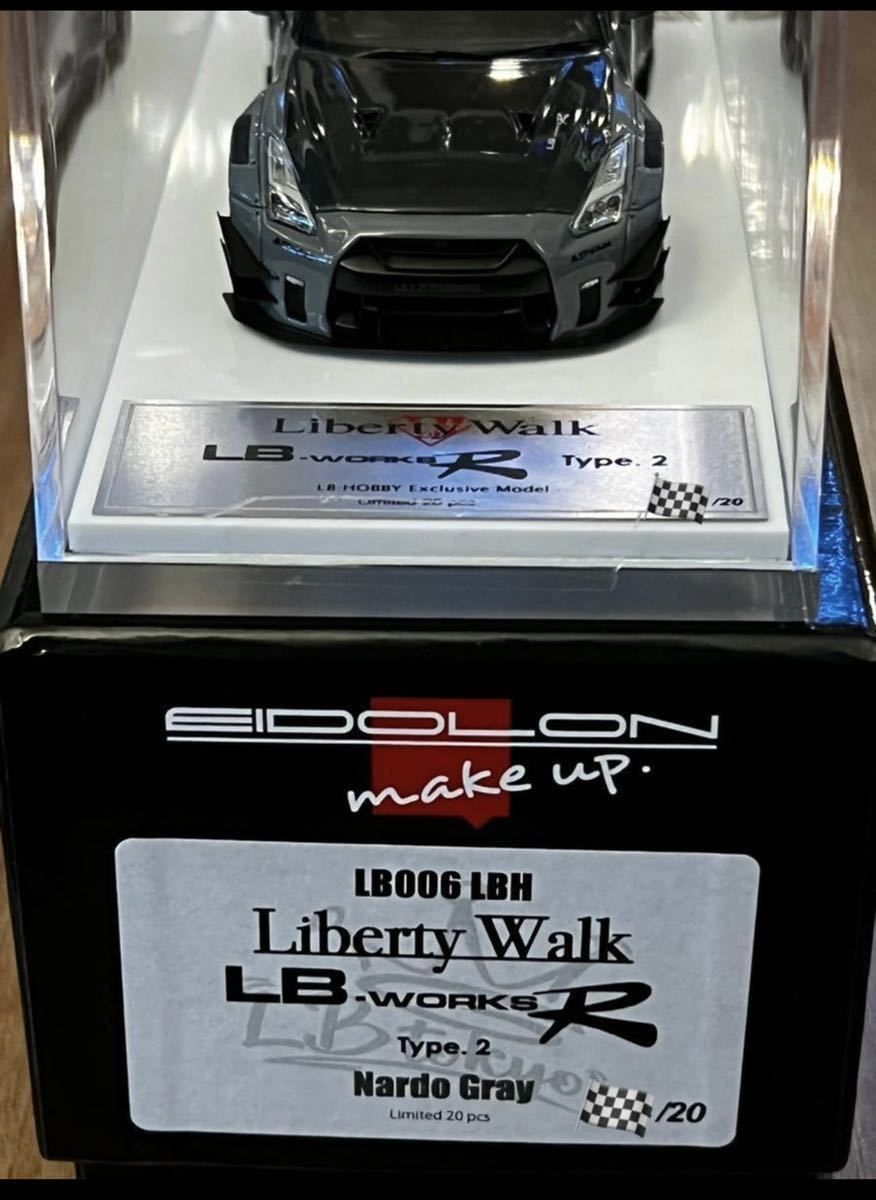 メイクアップ Make up 1/43 特注品 LB R35 GT-R メイクアップ Make up