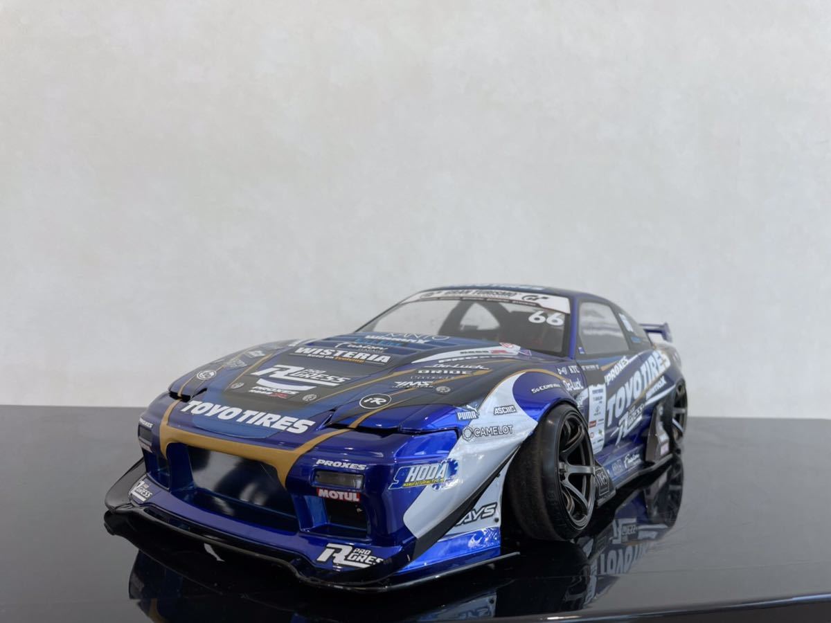 アディクション X ReveD「WISTERIA 180SX」1/10 ReveD Nissan 180SX