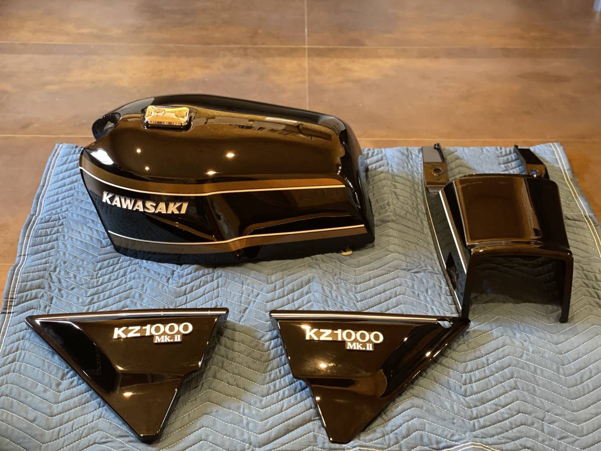 KAWASAKI kz1000mk2 外装セット Z1000MK2/Z750FX-1＜ルミナスネイビー