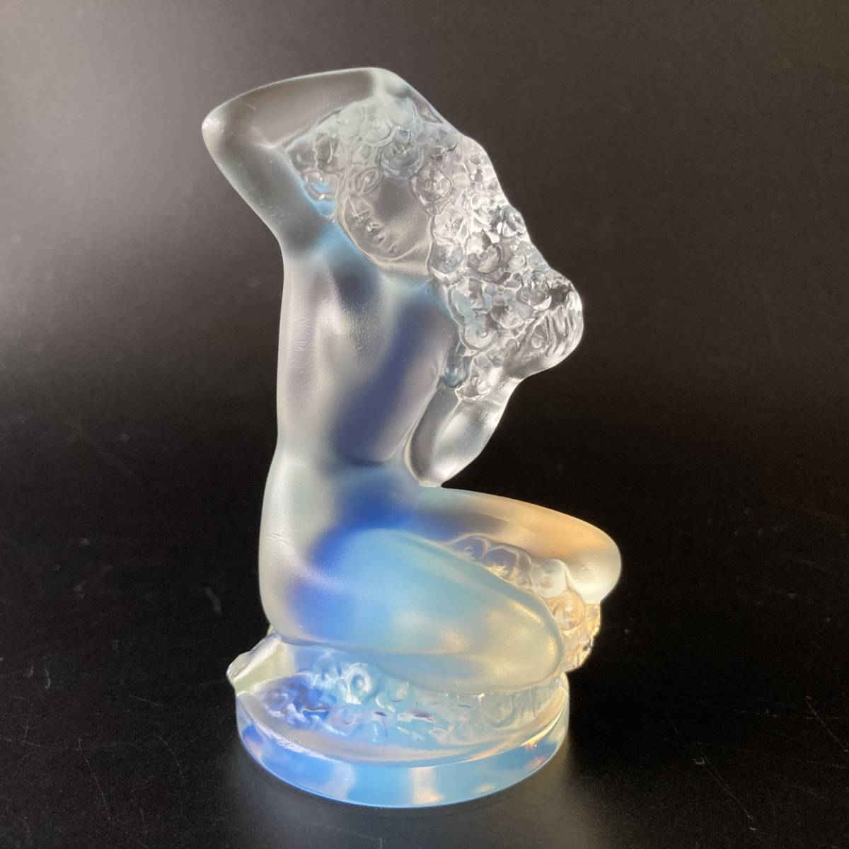 LALIQUE ラリック オブジェFLORE フロール 裸婦 クリスタル Lalique