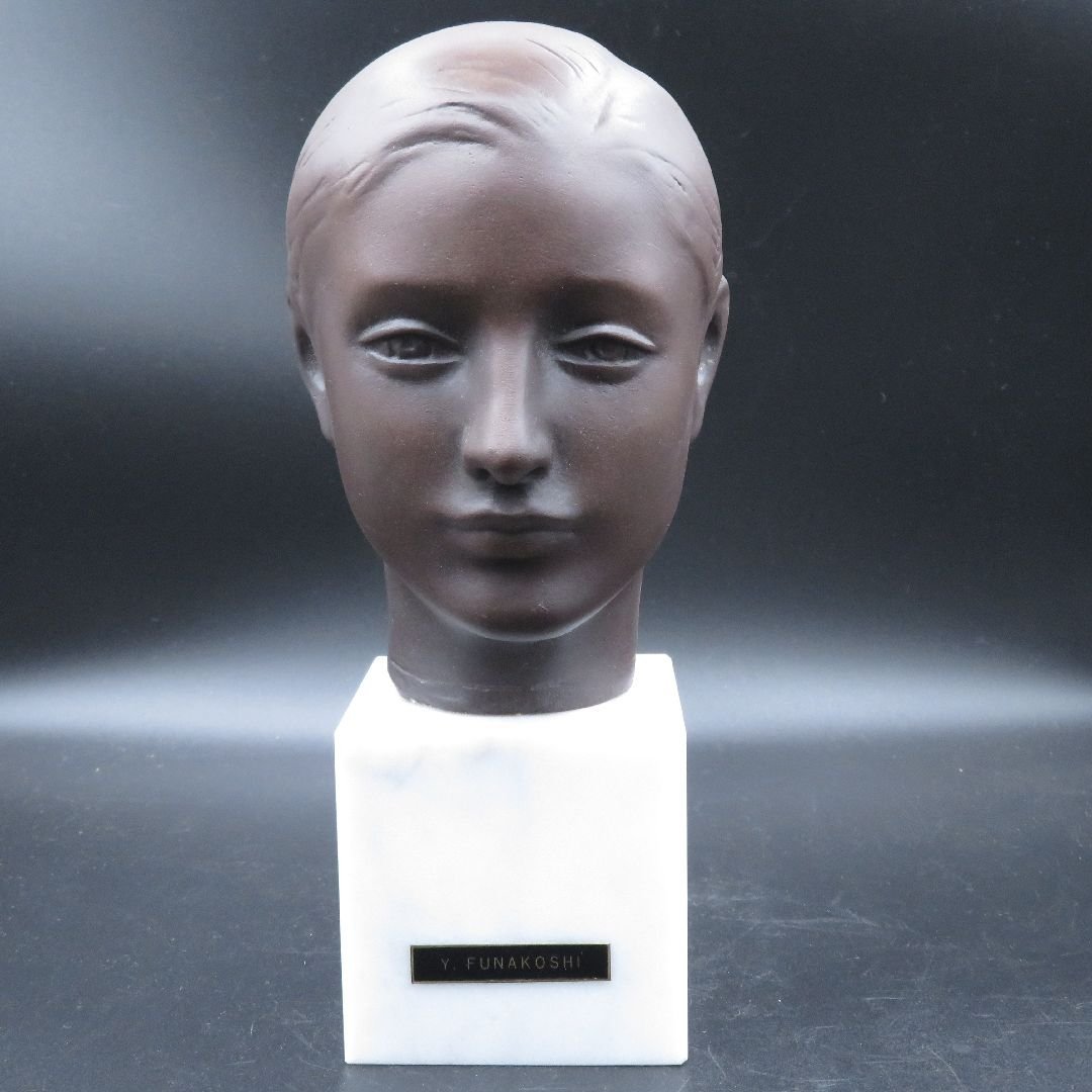 舟越保武氏 ブロンズ像 ローラ Y FUNAKOSHI 少女頭部像 舟越保武氏