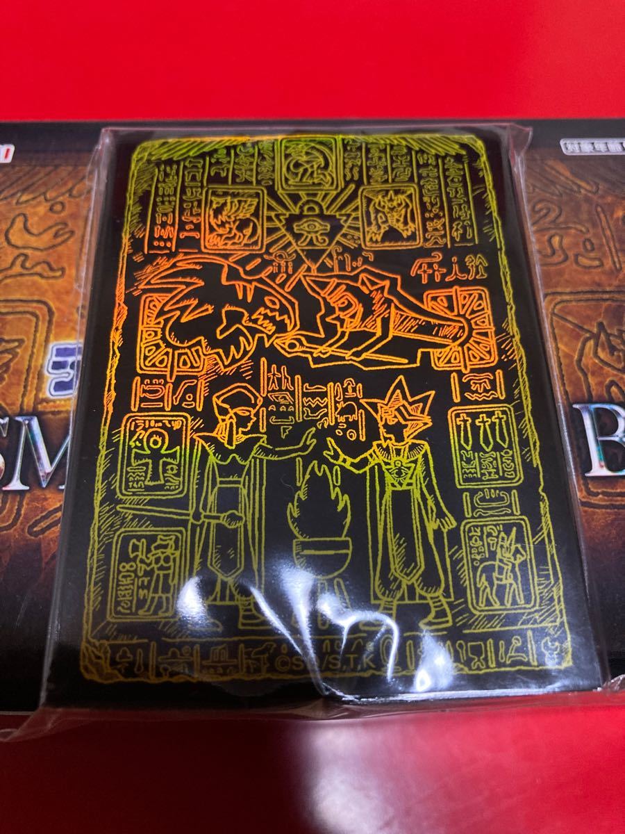 遊戯王 デュエルアカデミア ゴールドロゴ プロテクター スリーブ未開封