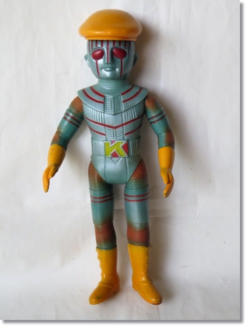 Yahoo!オークション - 当時物 旧バンダイ【ロボット刑事K】ハンチング