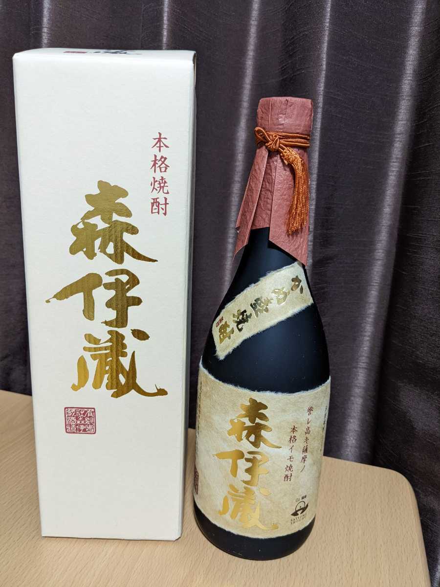 入手困難！ 極上 森伊蔵 720ml 芋焼酎 5月当選品 高島屋 包装紙 包装