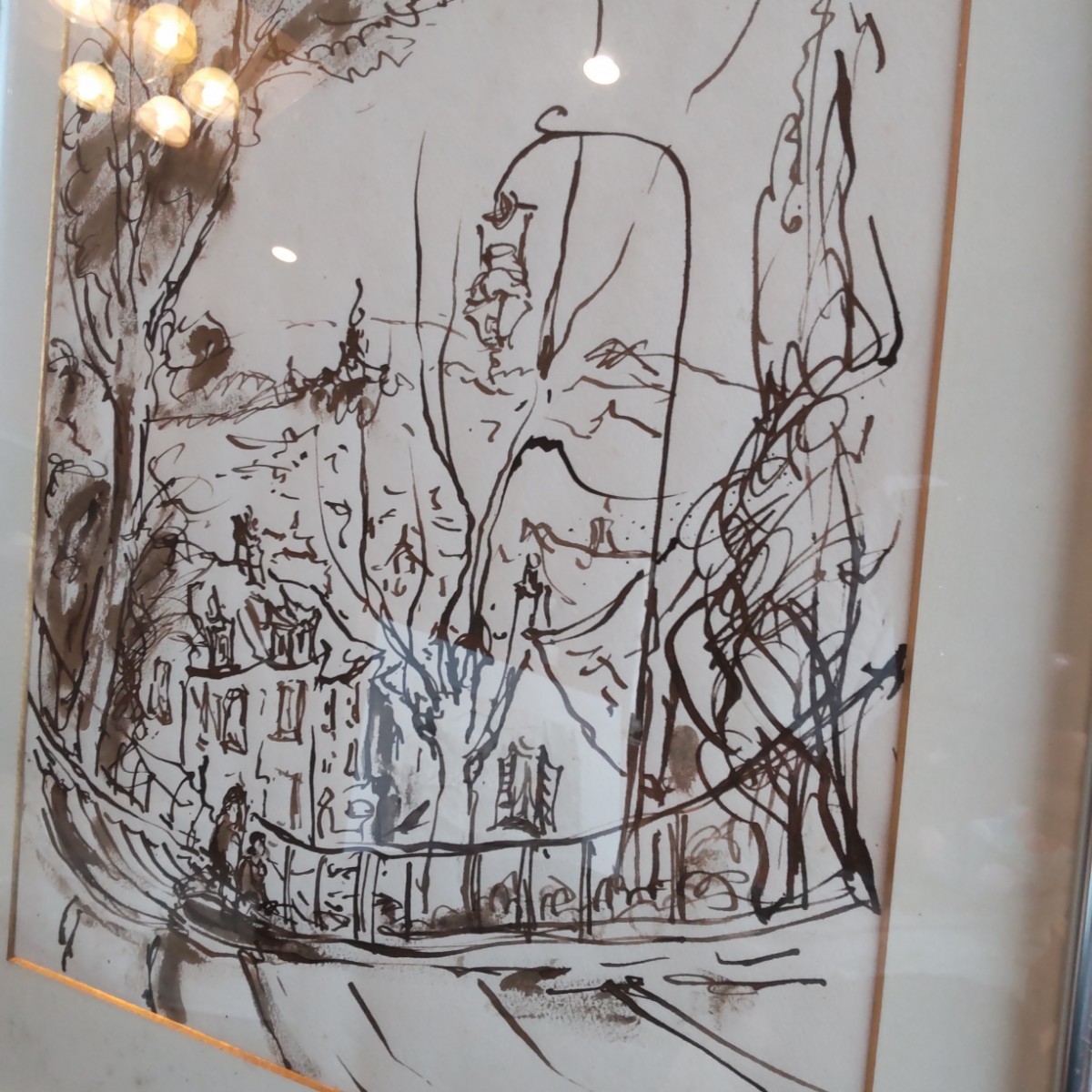 直筆サイン入り鈴木康雄作シャルトルの坂道 【公式通販】