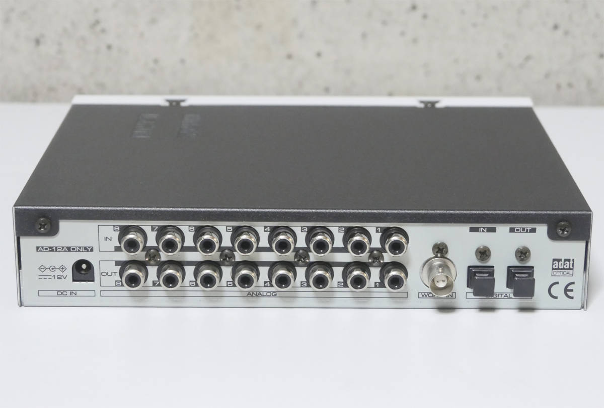 美品 ADAT 8チャンネル AD/DAコンバーター お買い得品 FOSTEX VC-8 光