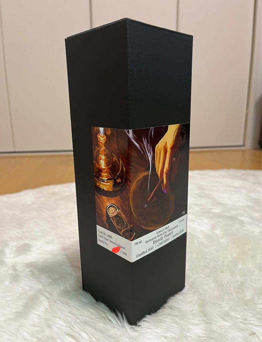 超良キリ番【限定208本】イチローズモルトヘビリーピーテッド シガーラベル