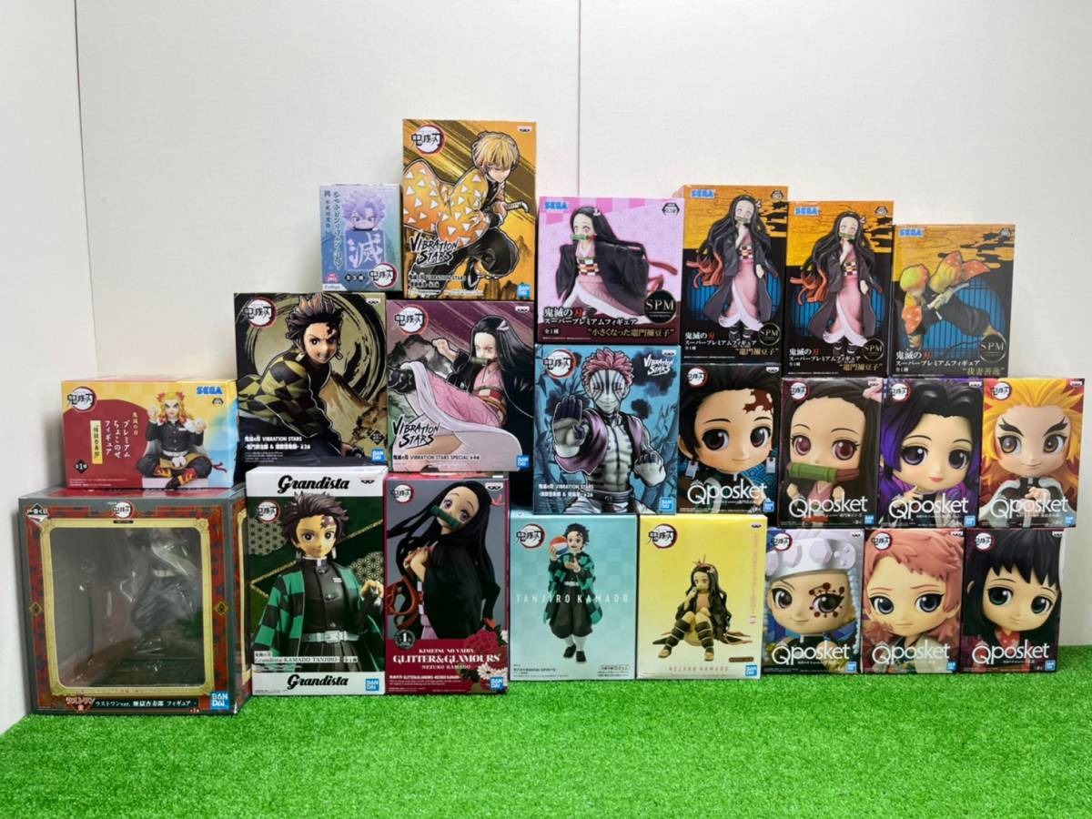 Yahoo!オークション - #19 鬼滅の刃 フィギュア まとめ 一番くじ Qposk