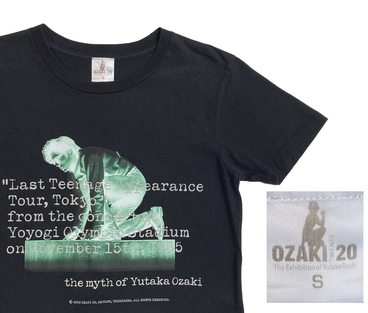 Yahoo!オークション - 尾崎豊 OZAKI20 Tシャツ Sサイズ LAST TEENAGE A
