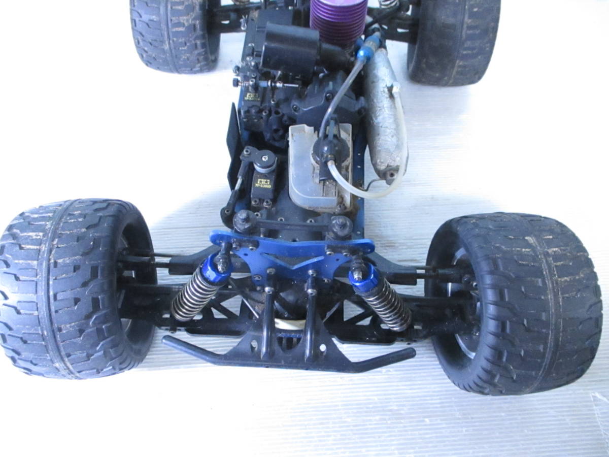 送140】1円～ タミヤ 1/8 エンジンカー ナイトレージ5.2 動作未確認