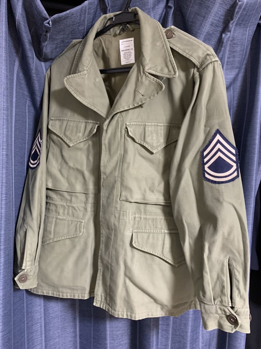 M1943 フィールドジャケット L セスラー製 レプリカ WW2 米軍 米陸軍