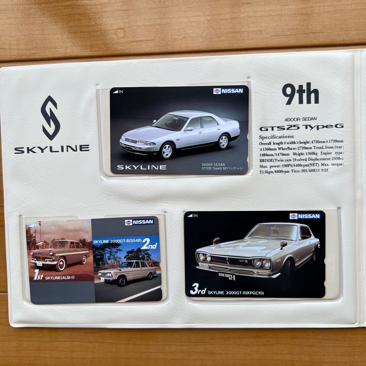 レア 日産スカイライン 記念テレカ 9thGTS25｜Yahoo!フリマ（旧PayPay