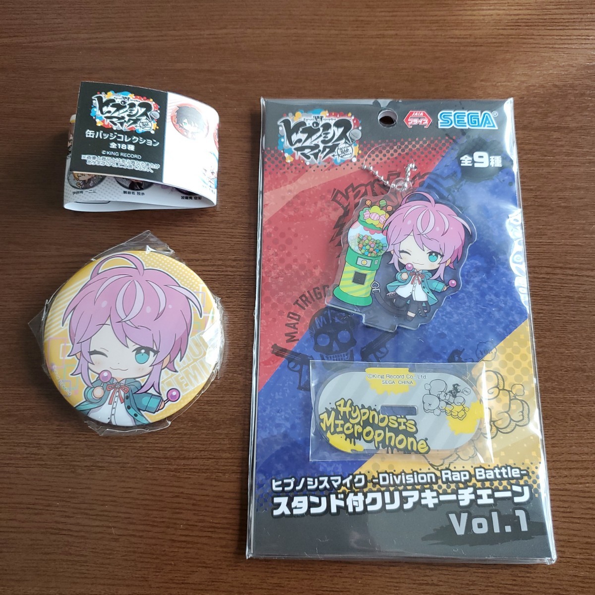 ヒプマイ 中国限定 ZEROOUT 缶バッジ 18 点セット