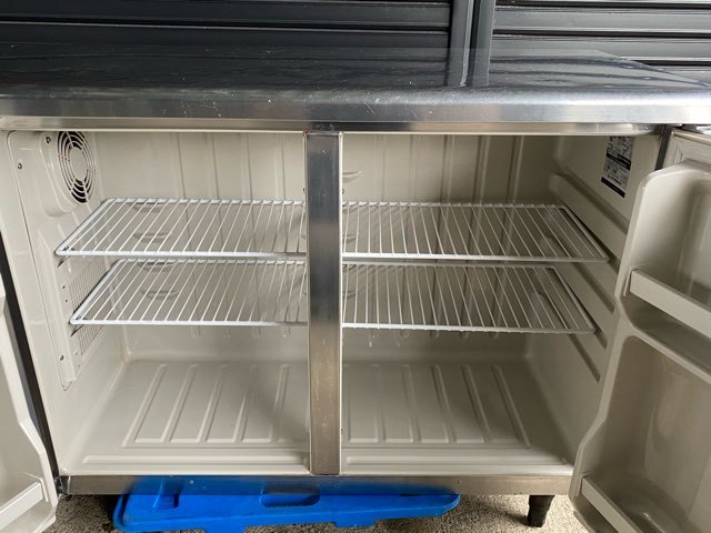 ホシザキ 冷蔵コールドテーブルRT-115PTE1 100V容量49kg173L 【自社便