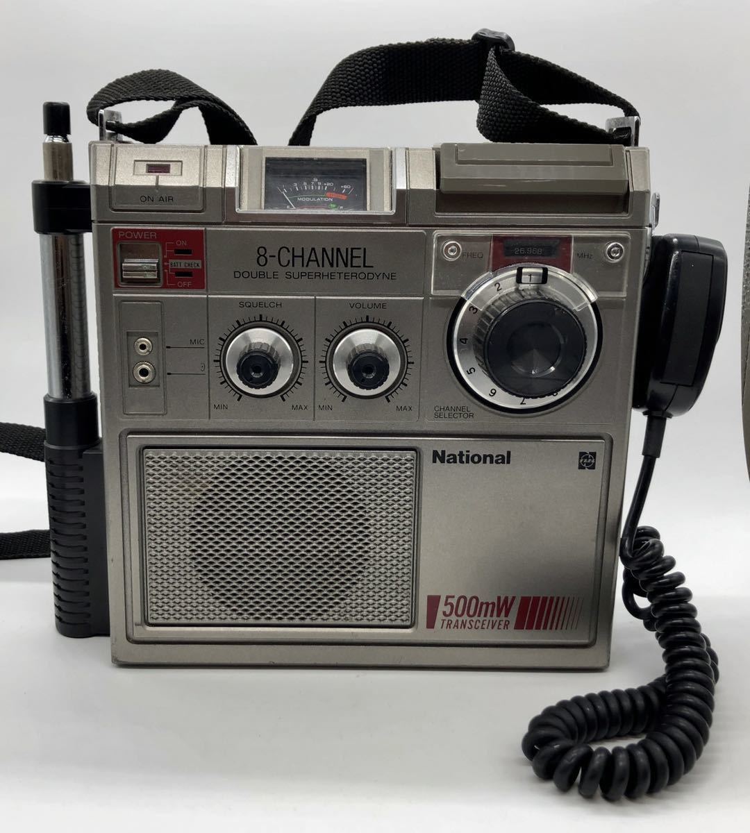 昭和レトロ RJ-480D National トランシーバー 500mW 専用 2台 昭和