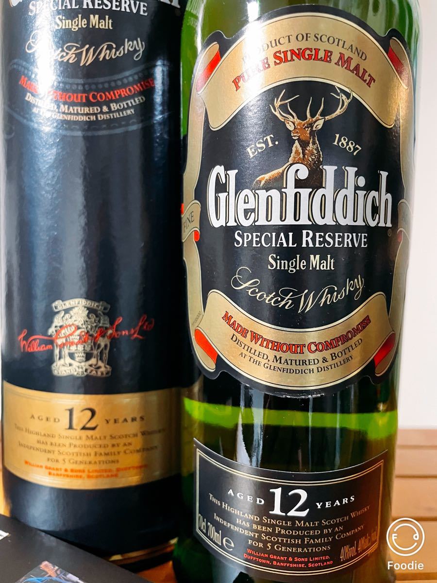 グレンフィディック ピュアモルト特級 グレンフィディック12年旧旧旧