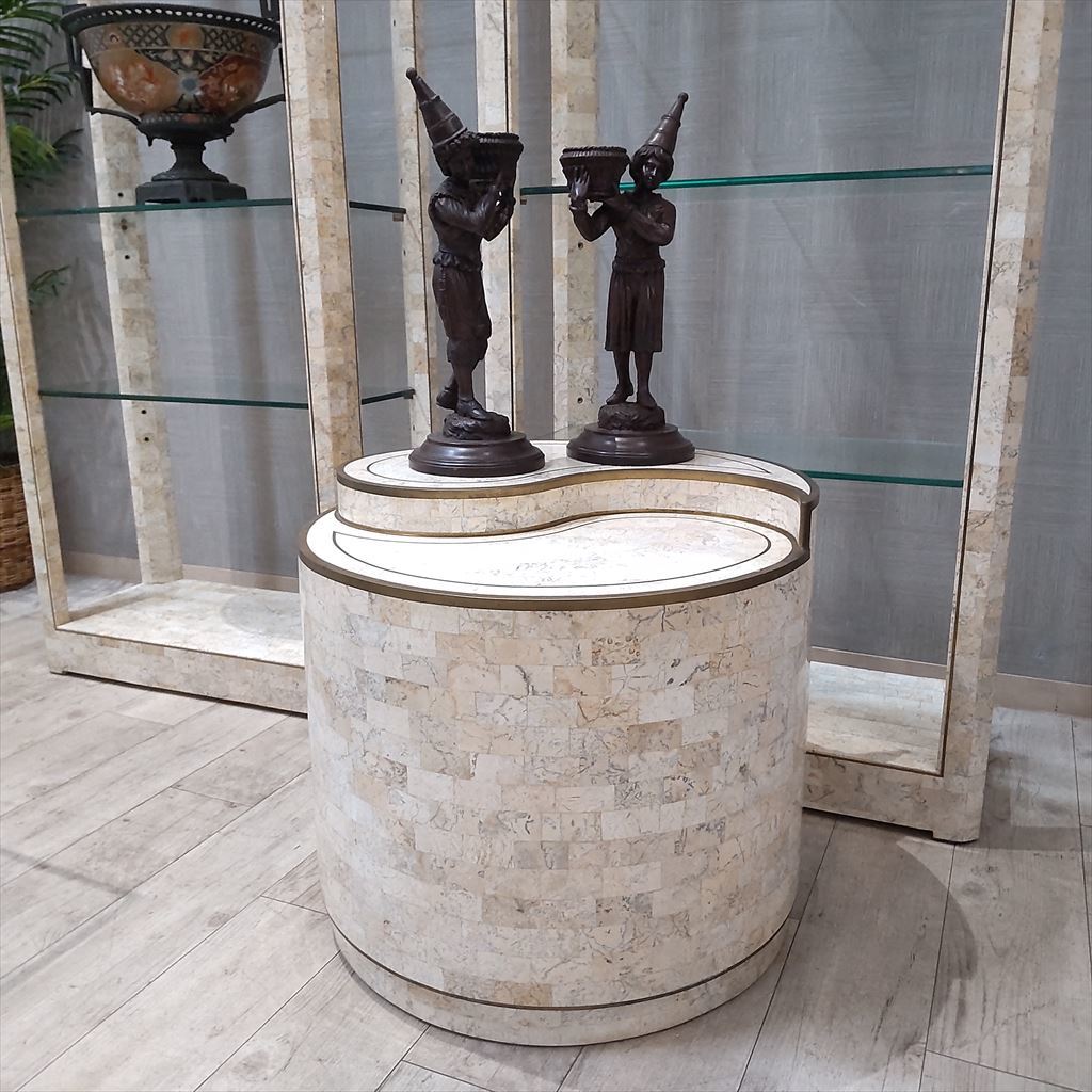 逸品 MAITLAND-SMITH メートランドスミス 最高級サイドテーブル 約30万