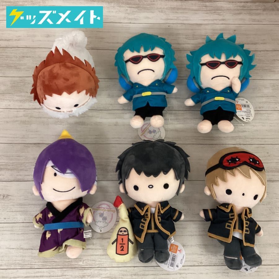 銀魂 坂田銀時 むにゅぐるみs サンリオ ぬいぐるみ 【公式通販】