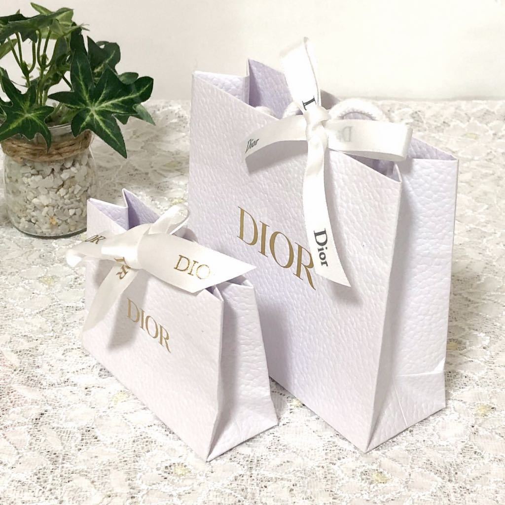 クリスチャン・ディオール「Christian Dior」ミニショッパー 2枚組