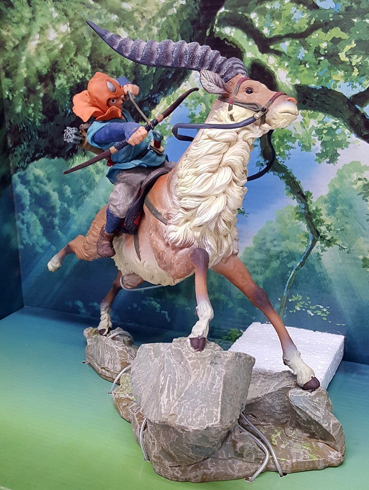 Yahoo!オークション - コミニカ もののけ姫 アシタカ＆ヤックル メモ