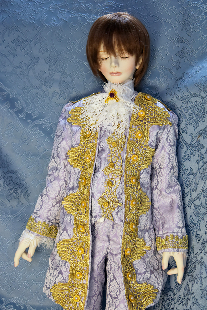 創作ビスクドール【紫蘭の少年】60cm球体関節人形｜Yahoo!フリマ（旧