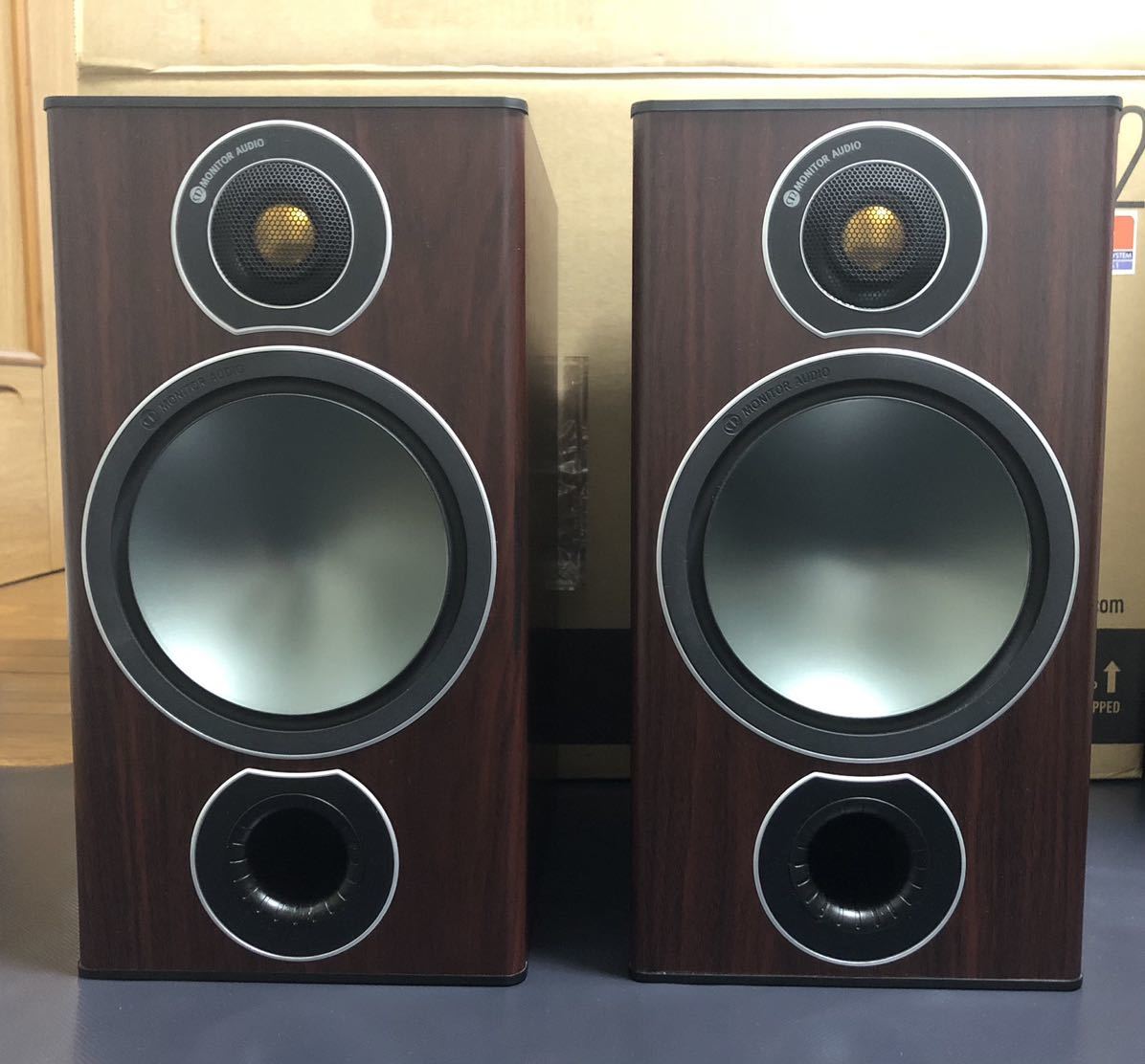 Monitor Audio Bronze 2 ブックシェルフスピーカー ブラック Monitor