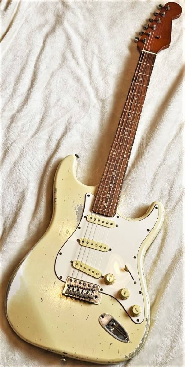 Aged&Relic Custom/Stratocaster/Aged Olympic White/ストラト/エレキ