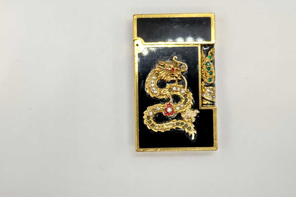 Yahoo!オークション - S.T.Dupont LINE Ⅱ Dragon Lacquer Lighter デ
