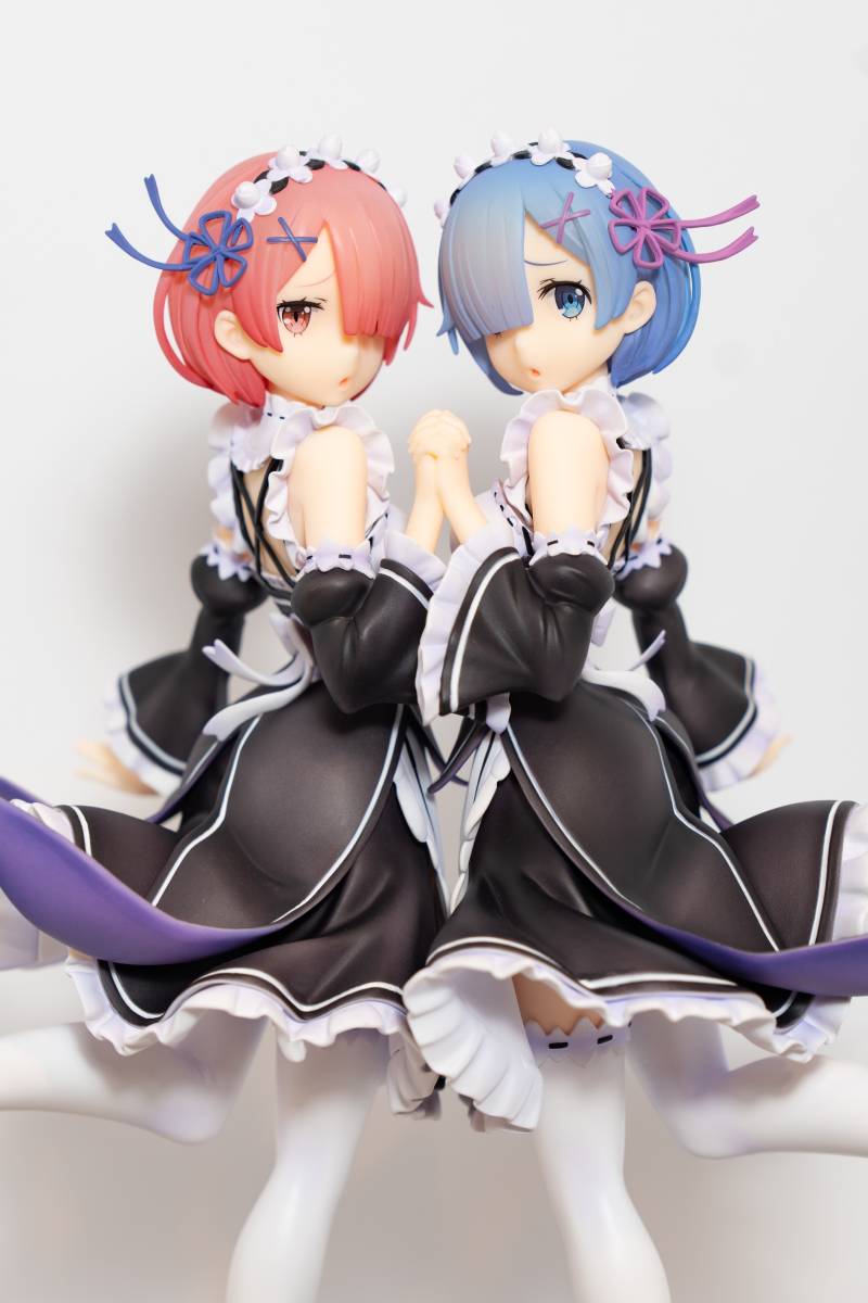 正規品】レム&ラム Twins Ver 1/7スケール Re ゼロから始める異世界