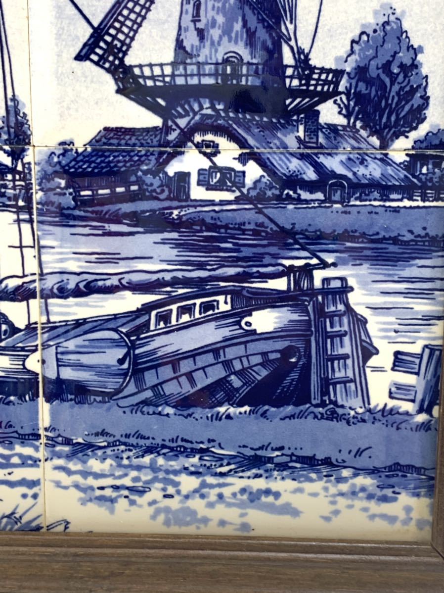 伝統的なオランダデルフト焼 DELFT BLUE HANDPAINTED HOLL AND 手描き