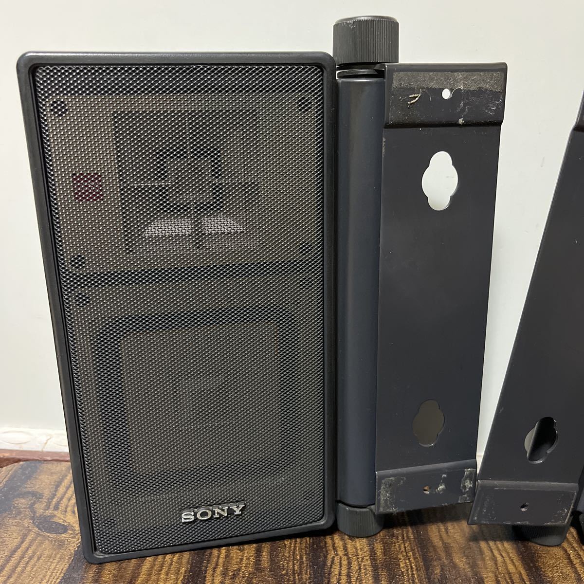 希少】 スタンド付き ソニー APM-X5A スピーカー 連番 ペア SONY 希少