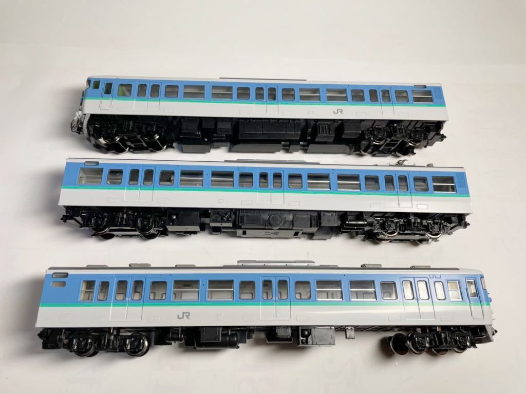 TOMIX HO-077 JR 115系 1000番台 長野色 3両セット